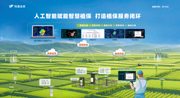 深化“AI+植保”融合應用，托普云農打造數(shù)智植保全鏈路閉環(huán)